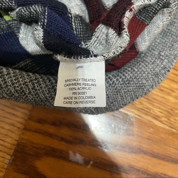 Vintage Checkered Sweater - Picture 4 of 5